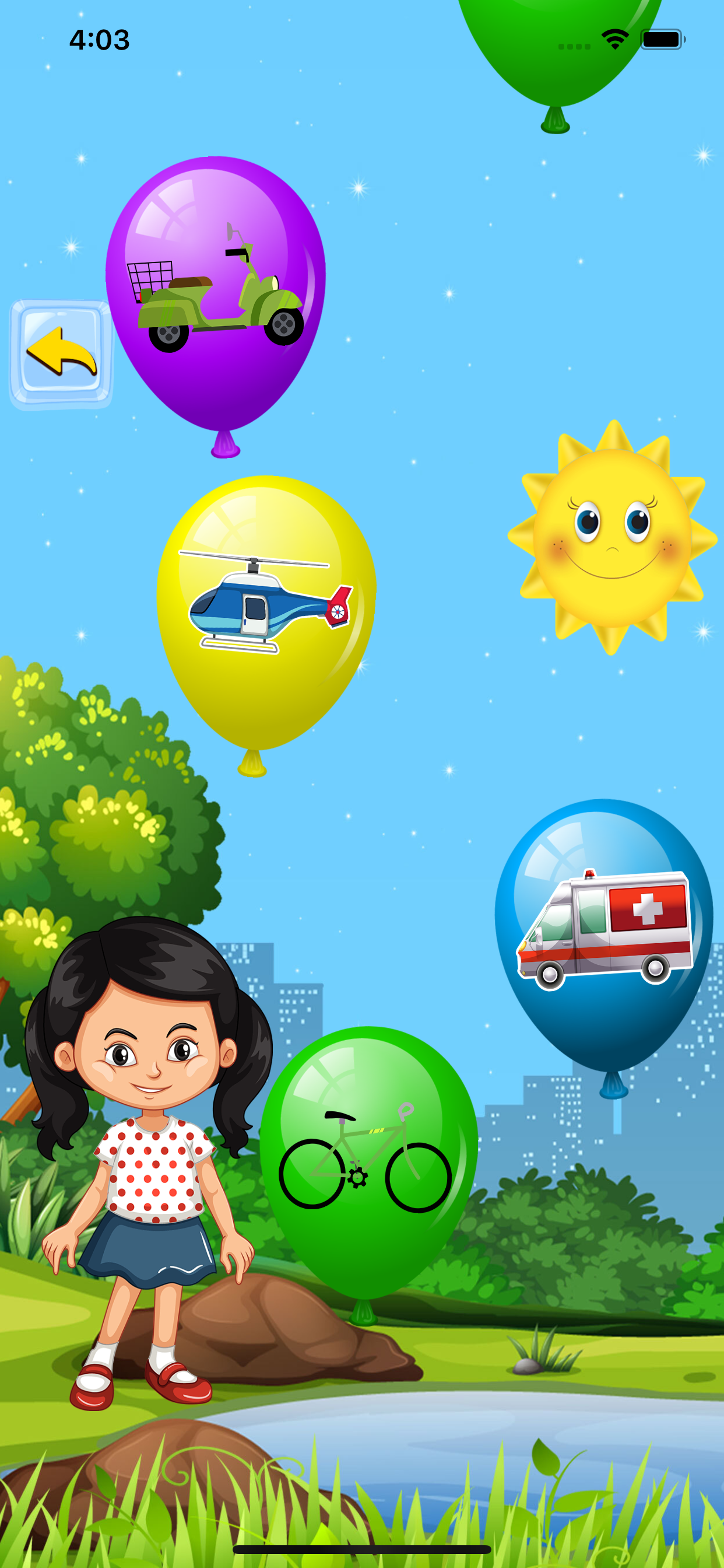 Balloon Pop Up Games screenshot 5