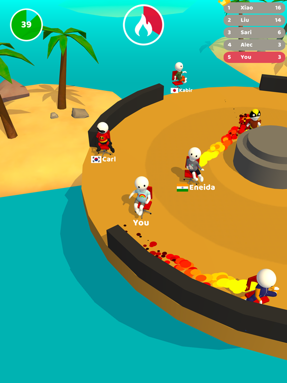 Screenshot #5 pour Chair.io: Office Chair Battle