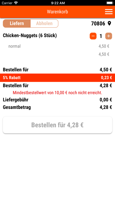 Screenshot #2 pour Star Pizza Ludwigsburg