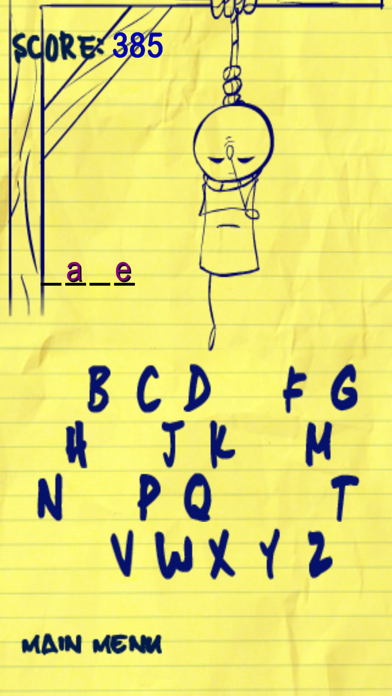 Doodle Hangman Free screenshot 2