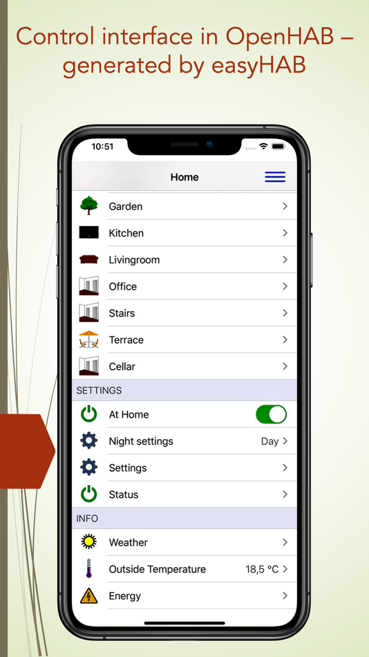 #7. easyHAB (iOS) Által: KAndySoft UG