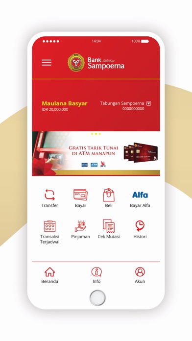 Sampoerna Mobile Banking screenshot 2