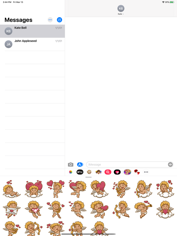 Screenshot #6 pour New Cute Cupid Stickers HD