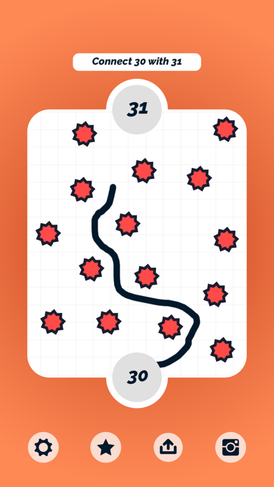 Screenshot #2 pour Line Bomb Puzzle IQ