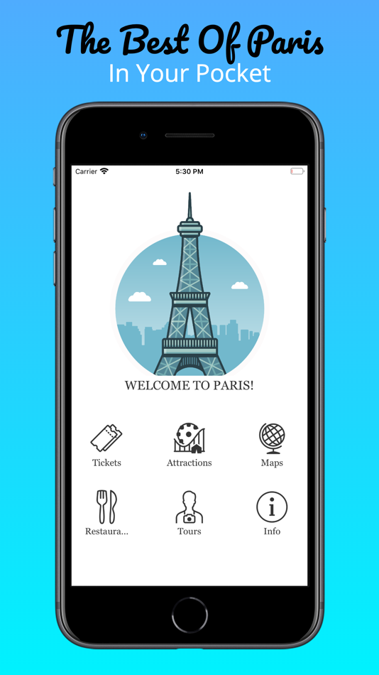 Paris - Travel Guide & Tickets - 1.0 - (iOS)
