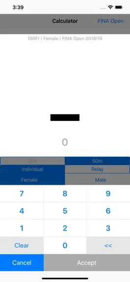 Game screenshot SwimX Pro - FINA Points Easy apk