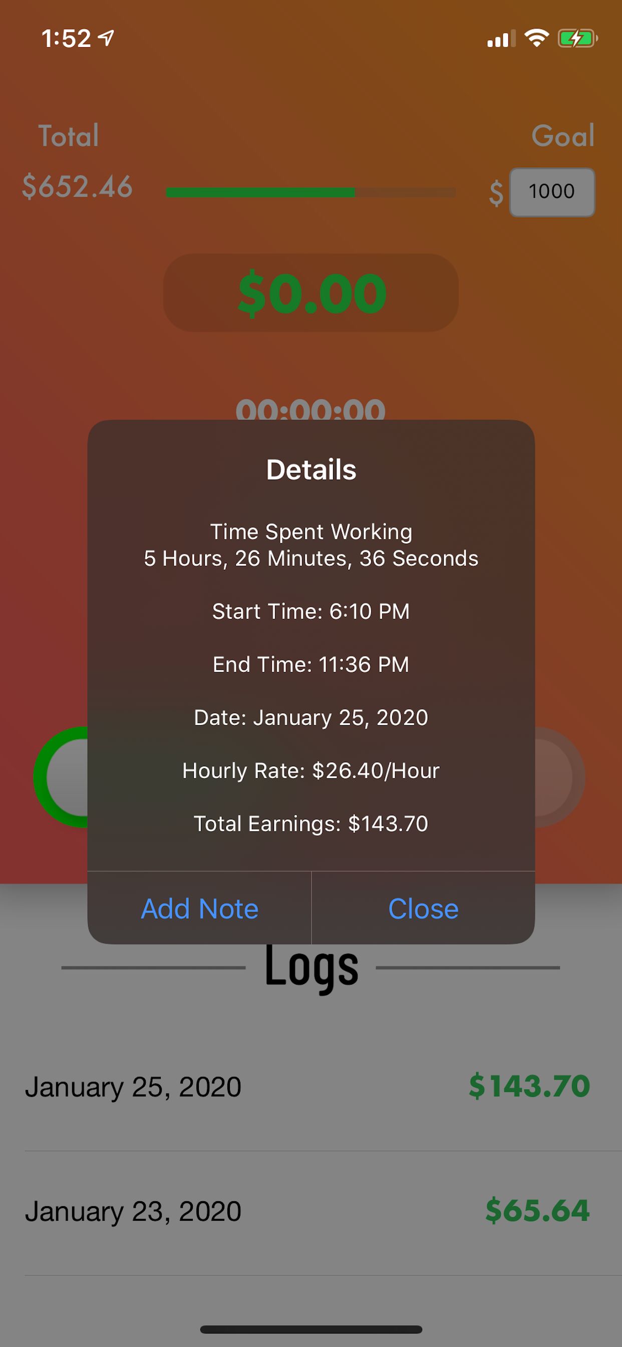 Time to Money