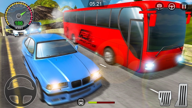 Wild Offroad Bus Racing 3D screenshot-4