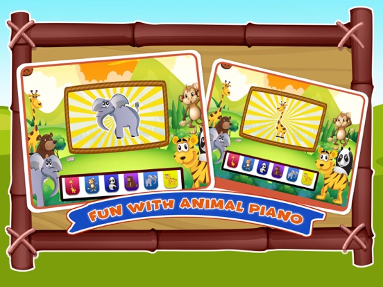 Learning Zoo Animals Fun Games iPad screenshot