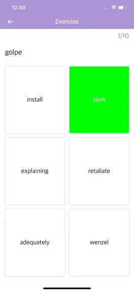 Game screenshot English-Spanish Dictionary! hack
