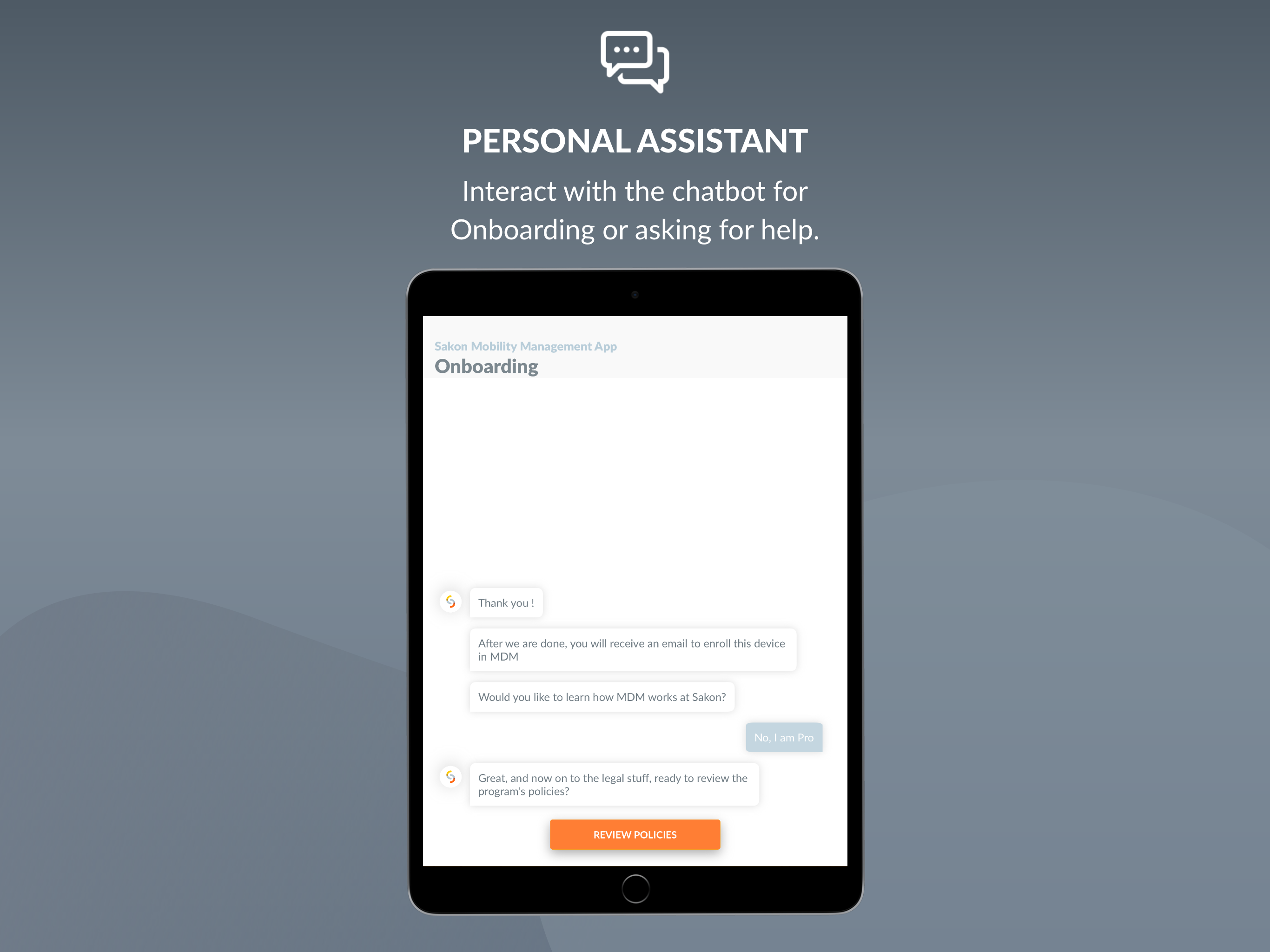 Sakon Mobility Management screenshot 13