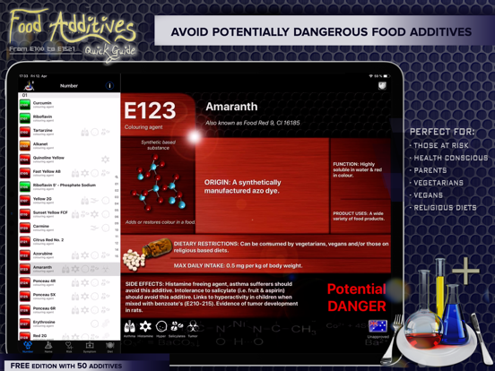 Screenshot #5 pour Food Additives 2 +