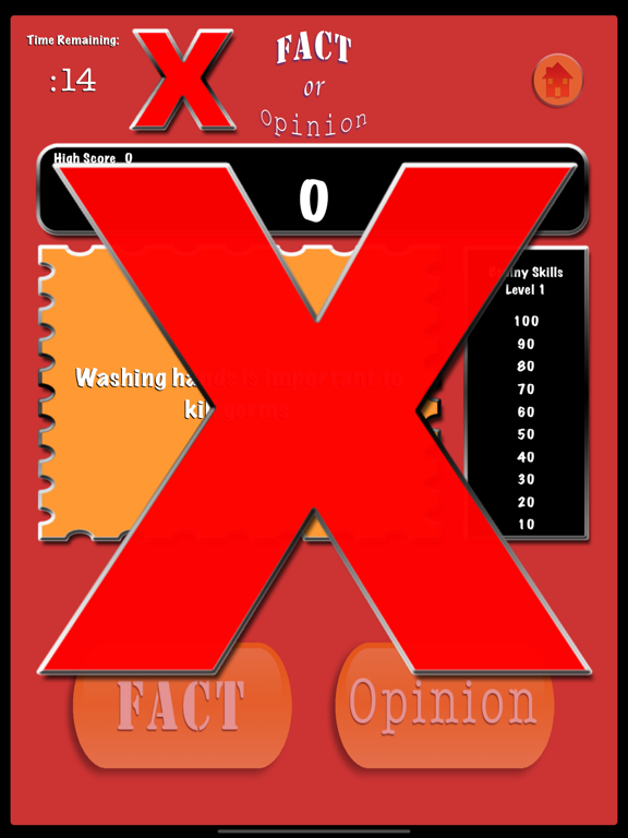 Screenshot #6 pour Brainy Skills Fact or Opinion