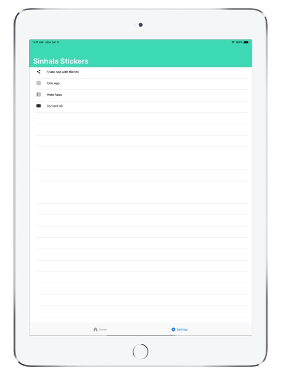 Sinhala Stickers iPad screenshot 7 - Social Networking app