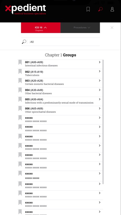 Xpedient ICD10 Search