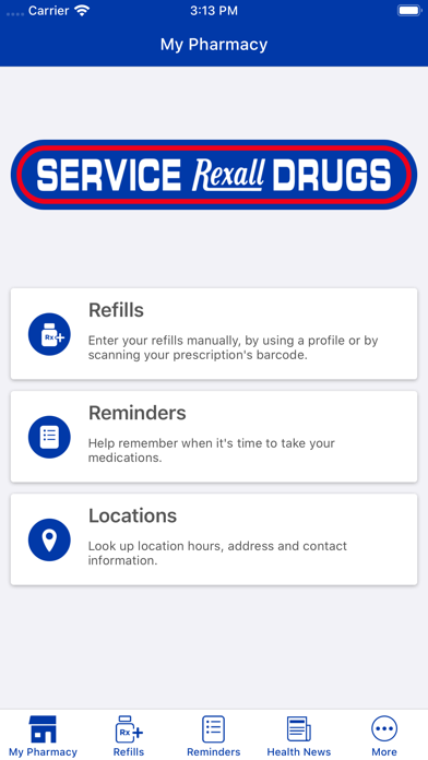 Screenshot #1 pour Service Rexall Drugs