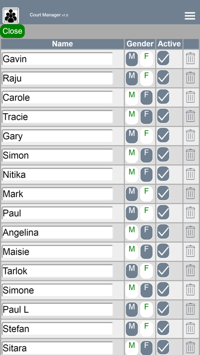 Court Manager Screenshot 4 - AppWisp.com Court Manager Screenshot 4 - AppWisp.com
