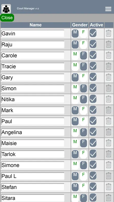 Court Manager screenshot 4 of 4