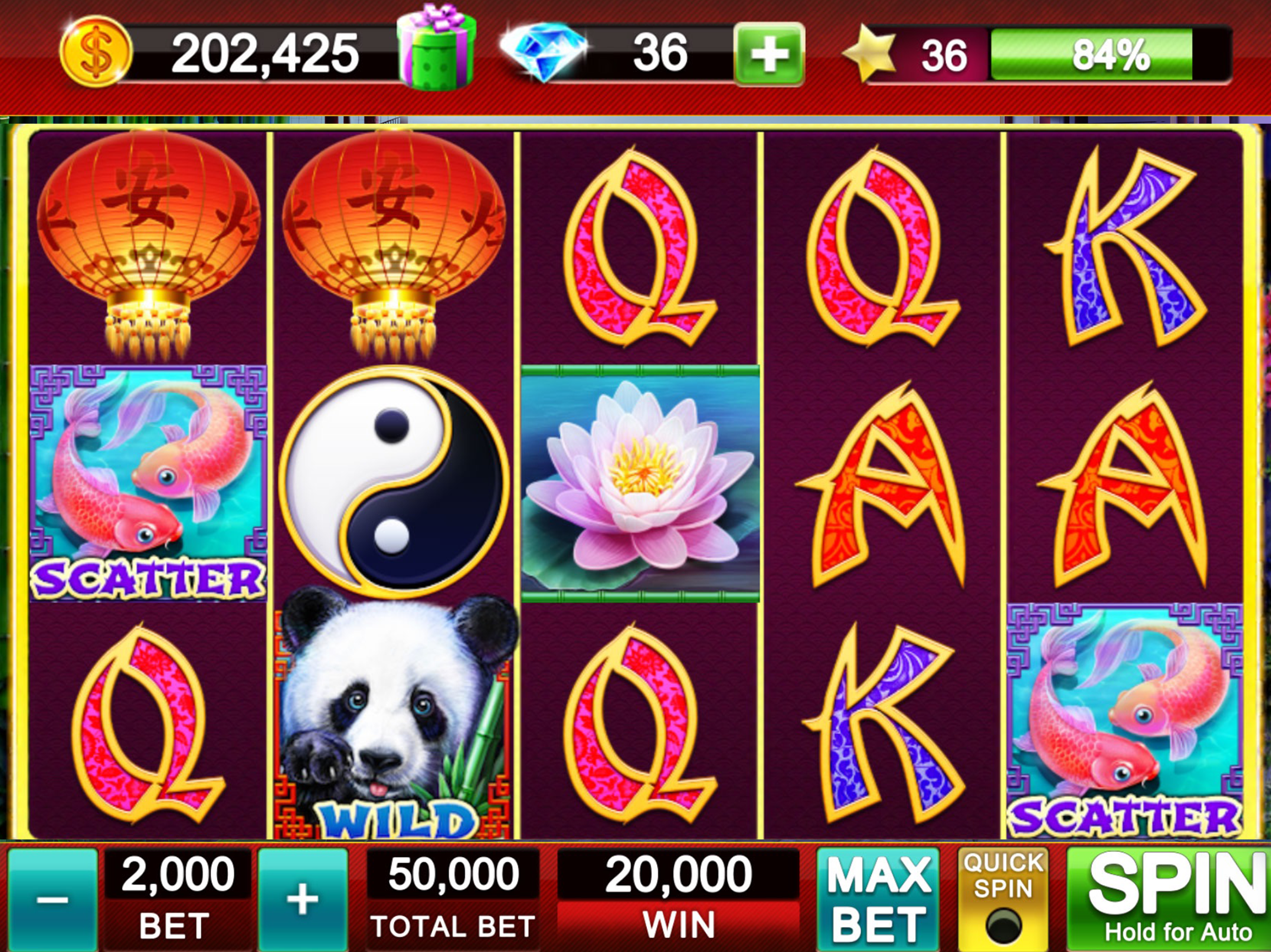 Panda Slots - Vegas Casino 777