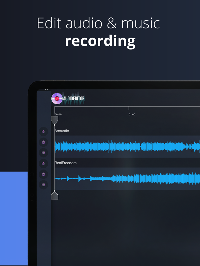 Audio Editor Recording Studio
