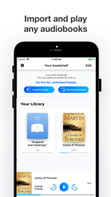Audiobook Player SmartBook screenshot