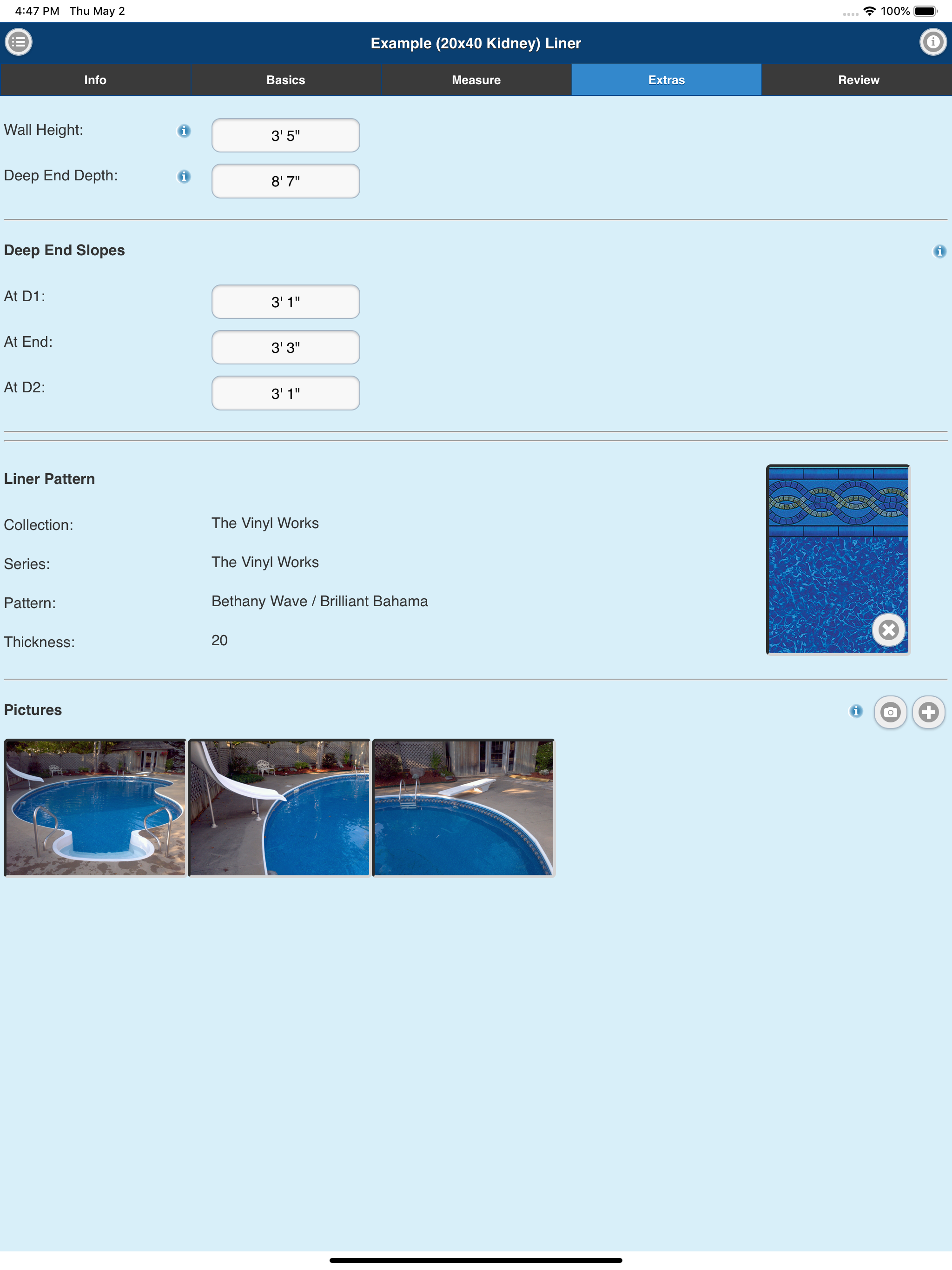 Imperial Measuring App