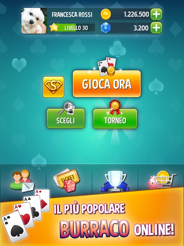 BURRACO ONLINE GRATIS PER IPAD SCARICA
