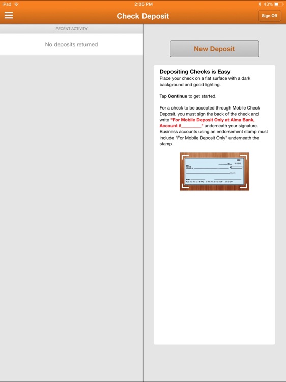Alma Bank Business for iPad screenshot-4