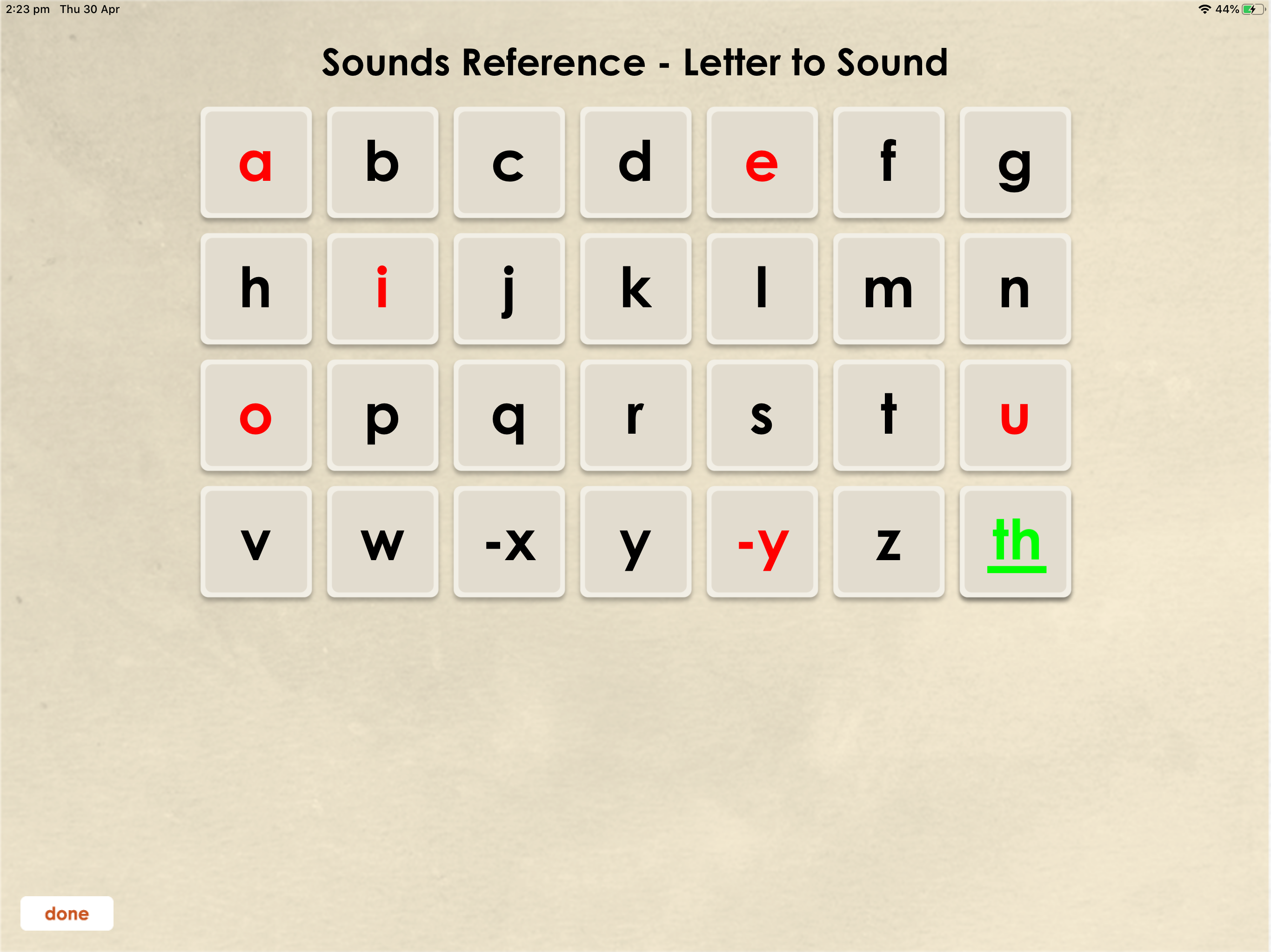 Oz Phonics 1 screenshot 7