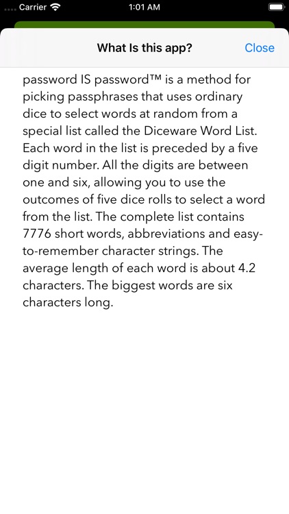 password IS password