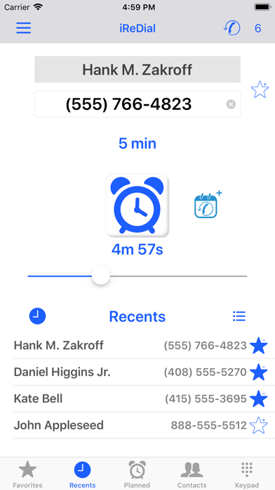 iReDial Screenshot