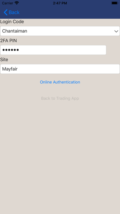 Screenshot #2 pour MFG - 2FA