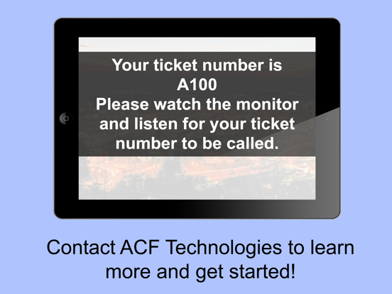 ACF Kiosk App iPad screenshot 4 - Productivity app