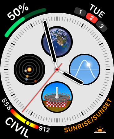 Civil Twilight for Watch screenshot 6