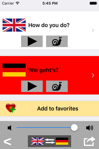 German Travel Phrases & Words screenshot 3