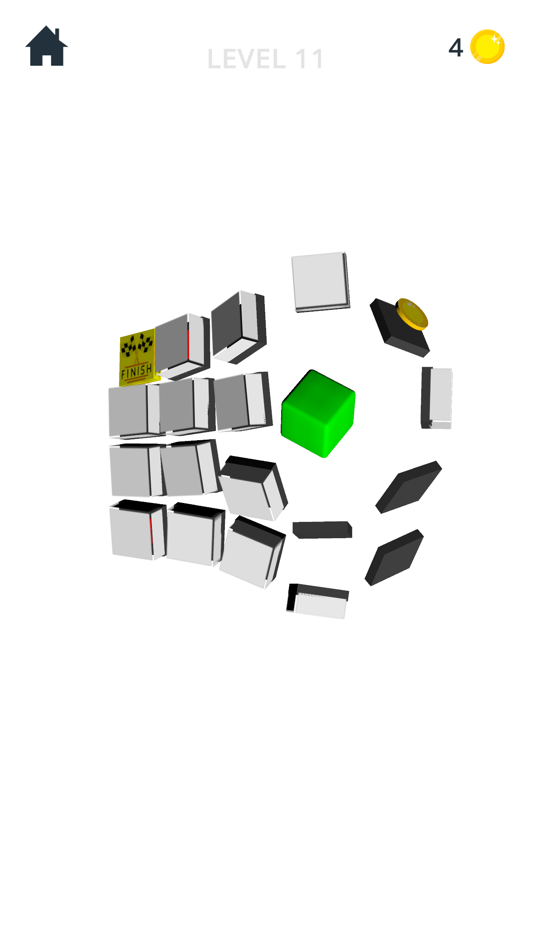 #5. Green Cube (iOS) 由: Maxim Zakutko