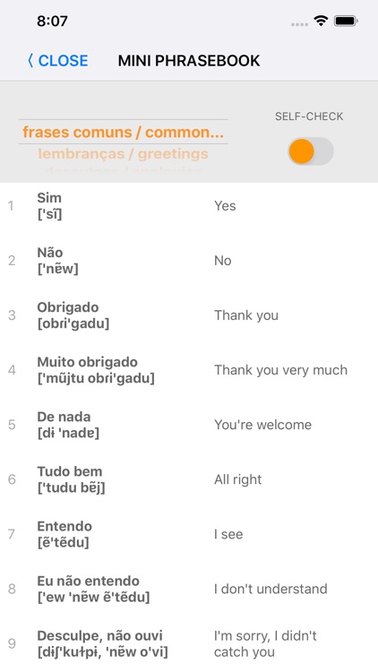 Learn Portuguese words with ST screenshot-7