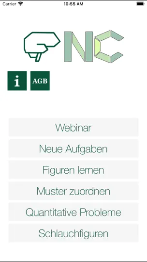 Screenshot von Numerus Clausus auf dem iPhone 1