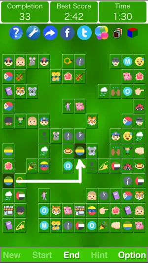 1611 Emoji Solitaire by SZY screenshot 2