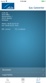 Gas Converter screenshot