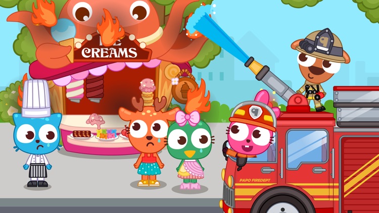 Papo Town Fire Department