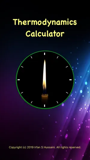 Thermodynamics Calculators screenshot 1