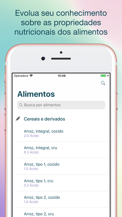 PRAL dos alimentos Screenshot