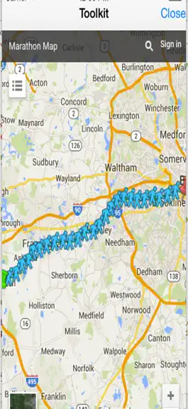 Game screenshot Marathon Map for Boston apk