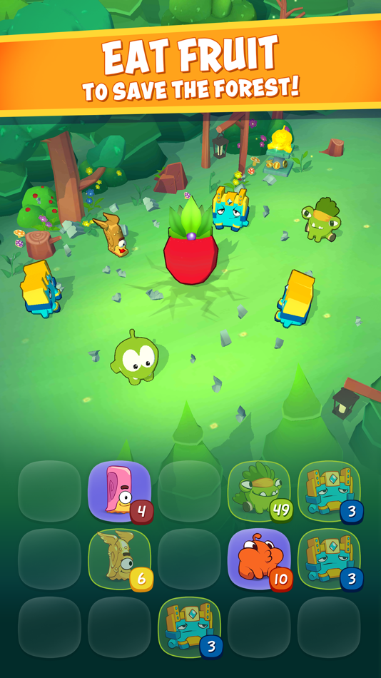 #2. Om Nom: Merge (iOS) От: ZeptoLab UK Limited