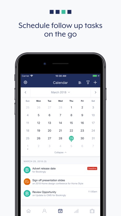 Capsule CRM screenshot