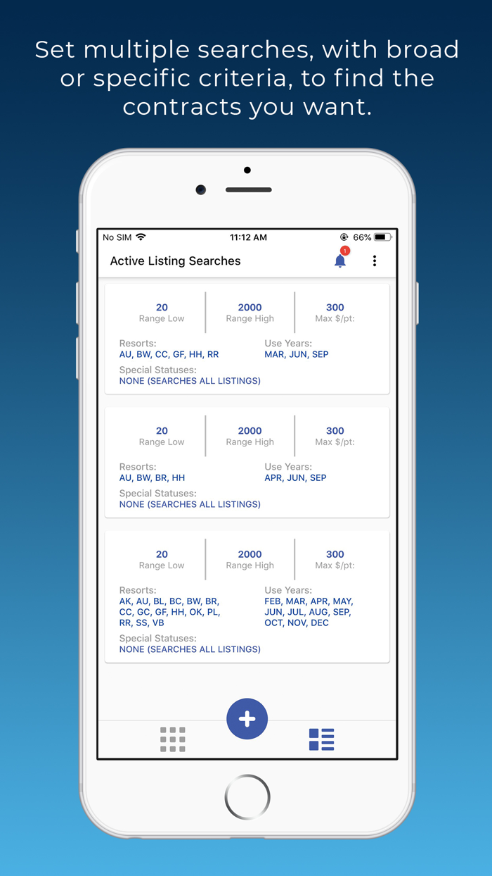 DVC Resale Market Search App