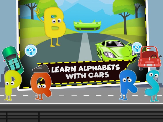 Screenshot #4 pour ABC Voiture Croisé Mots Jeux