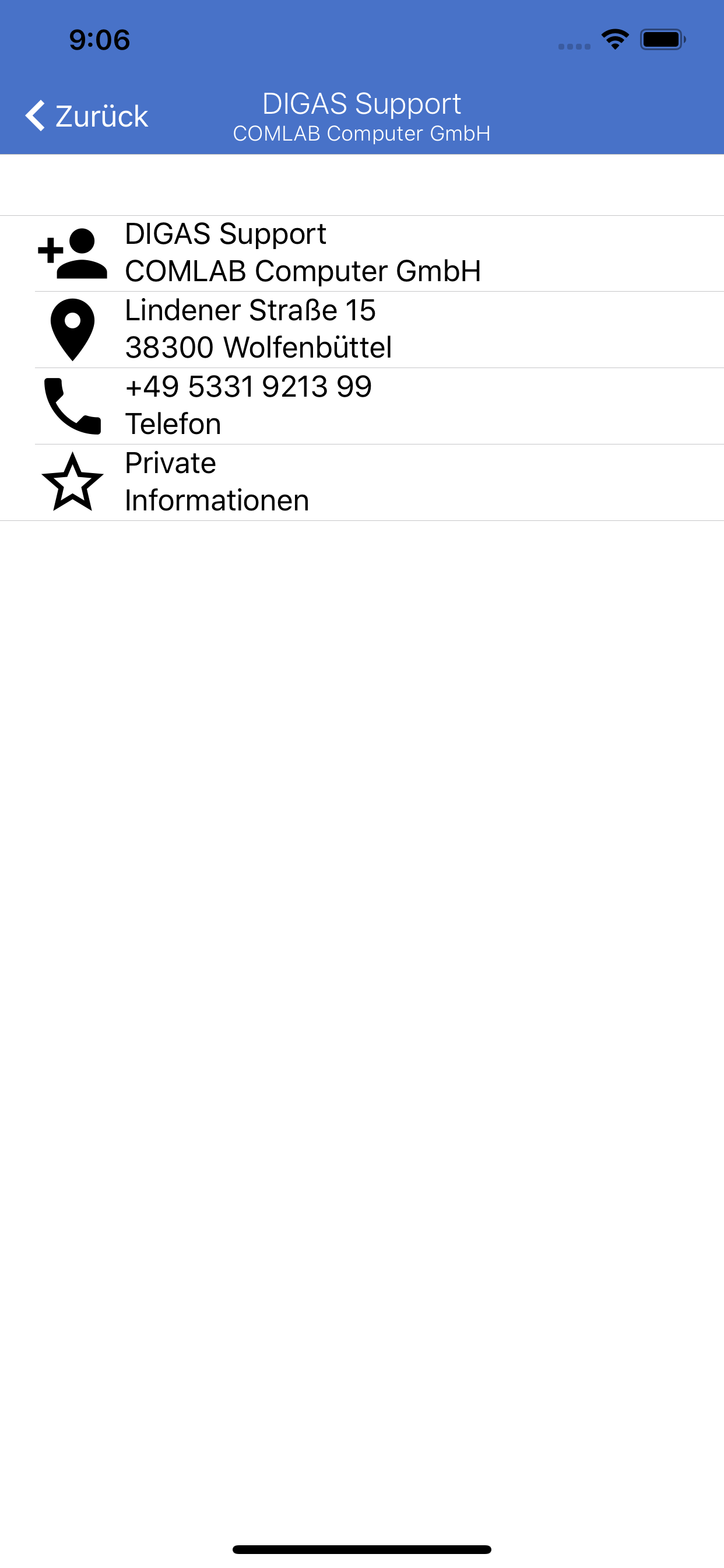 DIGAS Connect screenshot 7