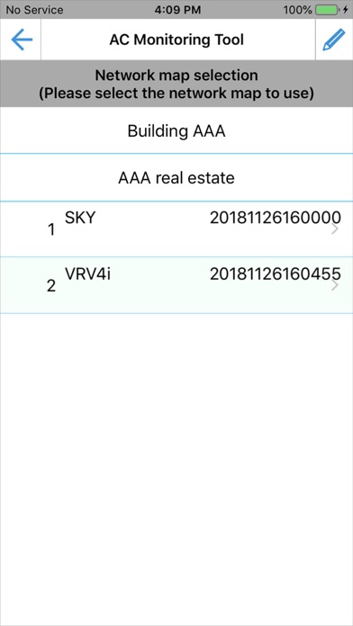 Daikin AC Monitoring Tool Screenshot